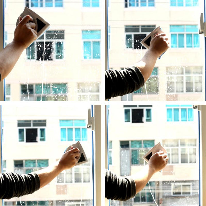 Window Glass Cleaner - Double-sided Magnetic Surface Cleaning